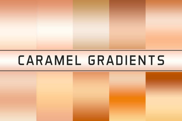 Caramel Gradients: Elevating Your Creative Projects with a Touch of Warmth