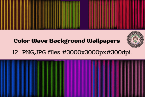 Color Wave Background Wallpapers