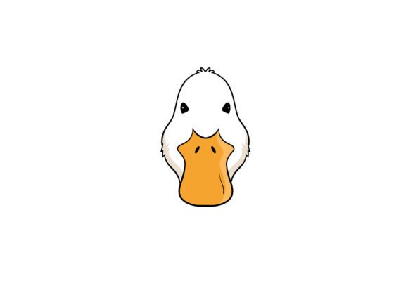 Duck Illustration Art: A Versatile Graphic Design Element for Creative Projects