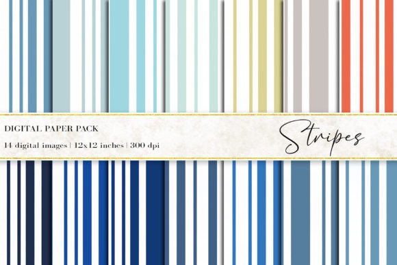 Exploring the Versatility of Stripes Digital Papers in Creative Projects