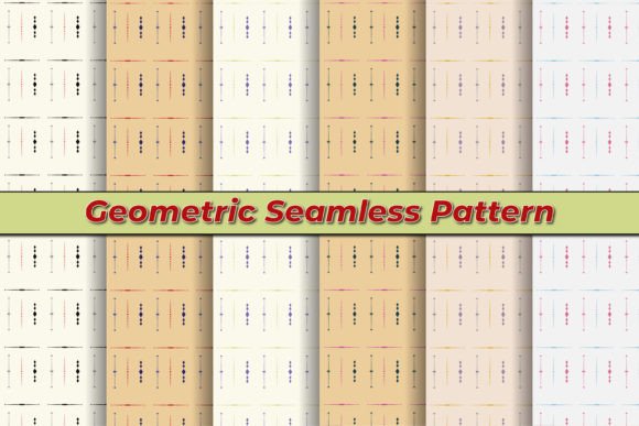 Geometric Seamless Pattern Background