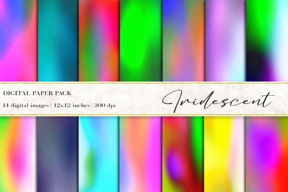 Iridescent Digital Papers: A Versatile Tool for Modern Creativity