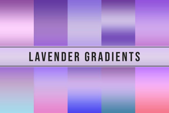 Lavender Gradients: Elevating Creativity in Design with a Touch of Elegance
