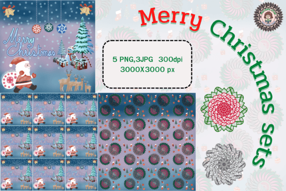 Merry Christmas Sets for Creative Projects