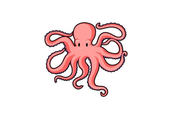 Octopus Animal Clipart for Creative Projects
