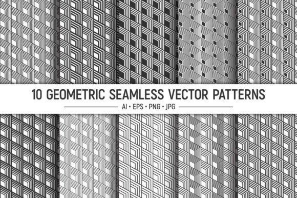 Seamless Rhombuses Geometrical Patterns: Strategic Design for Modern Creatives