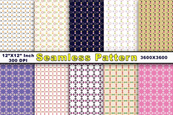 Set Damask Seamless Pattern Background: A Versatile Design Resource for Creators and Professionals