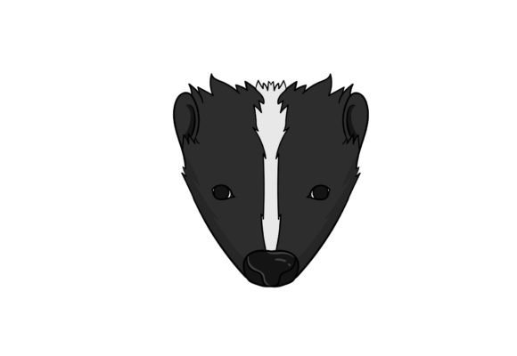 Skunk Head Zoo Deer: A Versatile Vector Graphic for Creative Projects