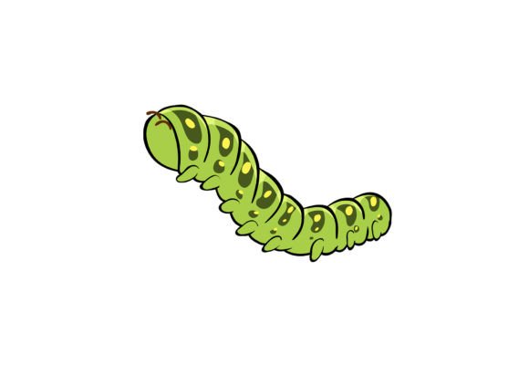 The Rising Popularity of Caterpillar Insect Clipart PNG: A Creative Asset for Modern Designers